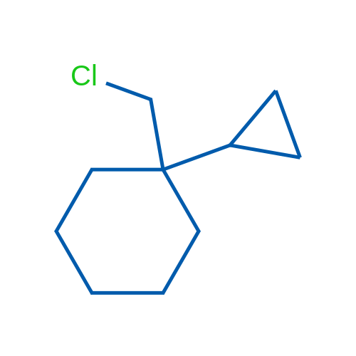 1-(Chloromethyl)-1-cyclopropylcyclohexane 1g