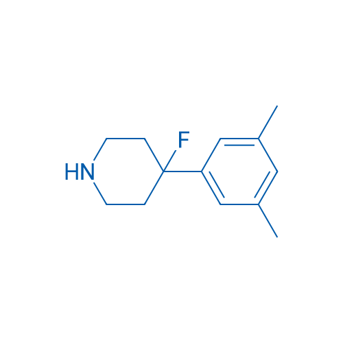 4-(3,5-Dimethylphenyl)-4-fluoropiperidine 1g
