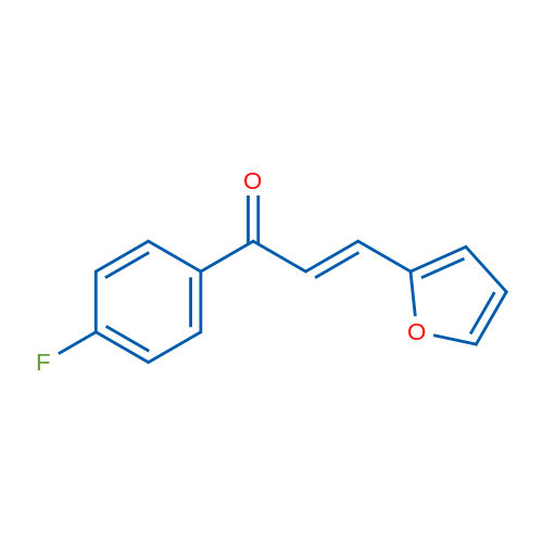 1-(4-Fluorophenyl)-3-(furan-2-yl)prop-2-en-1-one 1g