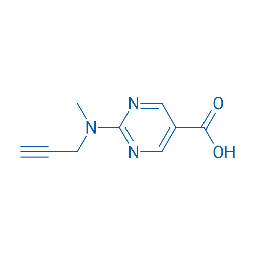2-[Methyl(prop-2-yn-1-yl)amino]pyrimidine-5-carboxylic acid 1g