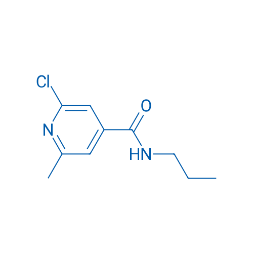 2-Chloro-6-methyl-N-propylisonicotinamide 1g