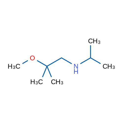 (2-Methoxy-2-methylpropyl)(propan-2-yl)amine 1g
