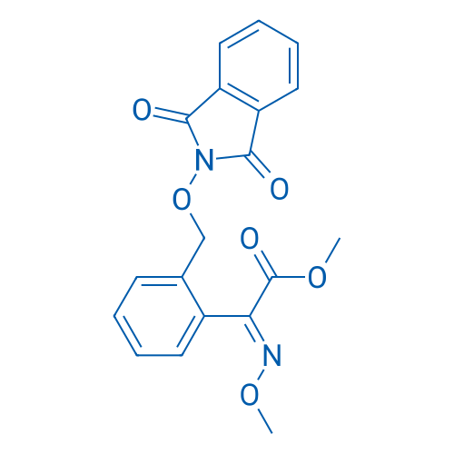 (E)-Methyl 2-(2-(((1,3-dioxoisoindolin-2-yl)oxy)methyl)phenyl)-2-(methoxyimino)acetate 5g