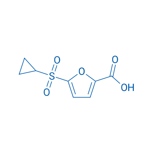 5-(Cyclopropylsulfonyl)furan-2-carboxylic acid 100mg