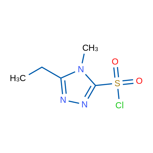 5-Ethyl-4-methyl-4h-1,2,4-triazole-3-sulfonyl chloride 1g