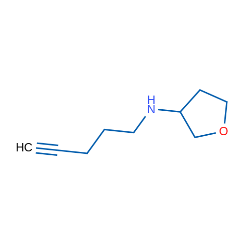 N-(pent-4-yn-1-yl)oxolan-3-amine 1g
