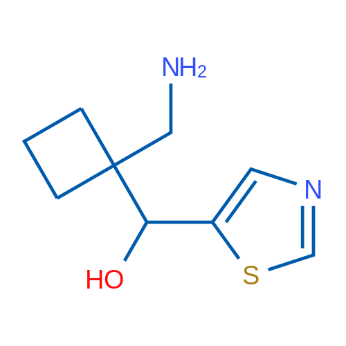 [1-(Aminomethyl)cyclobutyl](1,3-thiazol-5-yl)methanol 1g