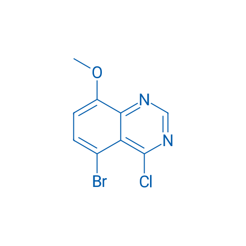 5-Bromo-4-chloro-8-methoxyquinazoline 250mg
