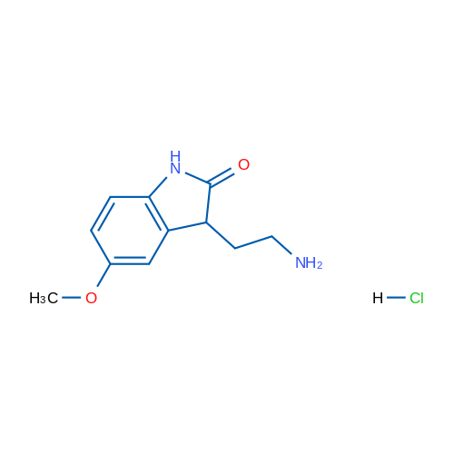 3-(2-Aminoethyl)-5-methoxyindolin-2-one hydrochloride 1g