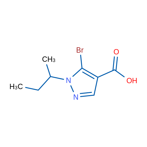 5-Bromo-1-(butan-2-yl)-1h-pyrazole-4-carboxylic acid 1g