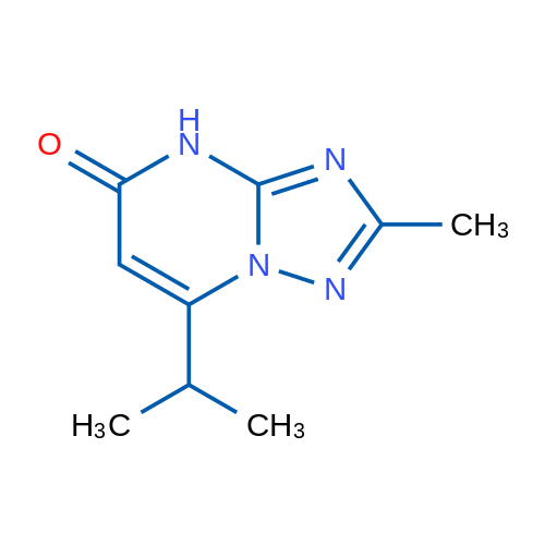 2-Methyl-7-(propan-2-yl)-4H,5H-[1,2,4]triazolo[1,5-a]pyrimidin-5-one 1g