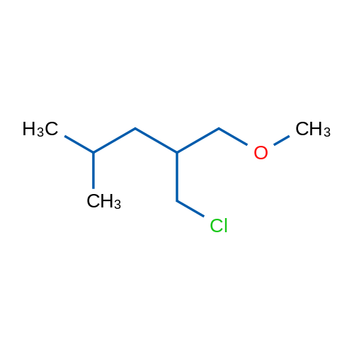 2-(Chloromethyl)-1-methoxy-4-methylpentane 1g