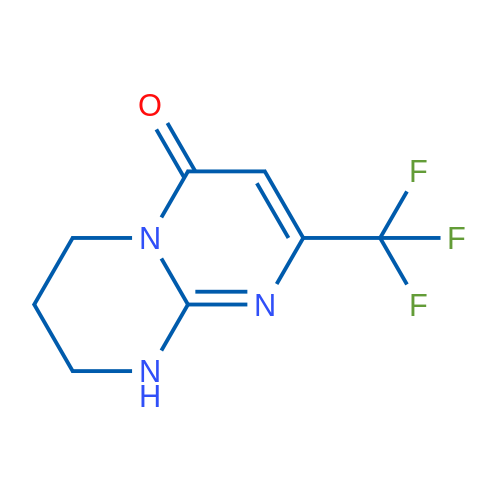 2-(trifluoromethyl)-6,7,8,9-tetrahydro-4H-pyrimido[1,2-a]pyrimidin-4-one 5g