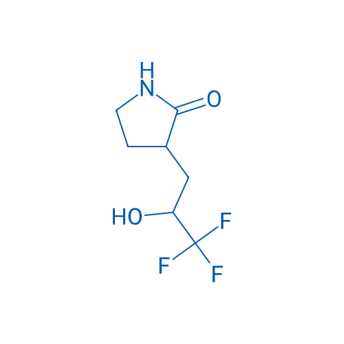 3-(3,3,3-Trifluoro-2-hydroxypropyl)pyrrolidin-2-one 1g