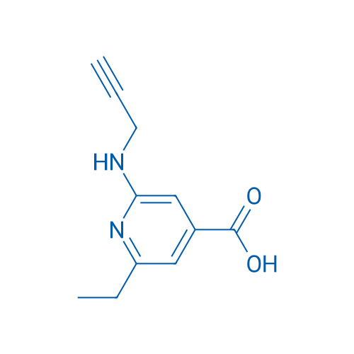 2-Ethyl-6-[(prop-2-yn-1-yl)amino]pyridine-4-carboxylic acid 1g