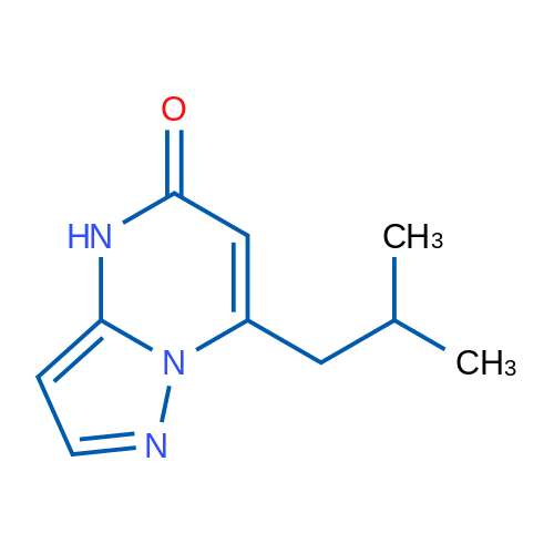 7-(2-Methylpropyl)-4H,5H-pyrazolo[1,5-a]pyrimidin-5-one 1g