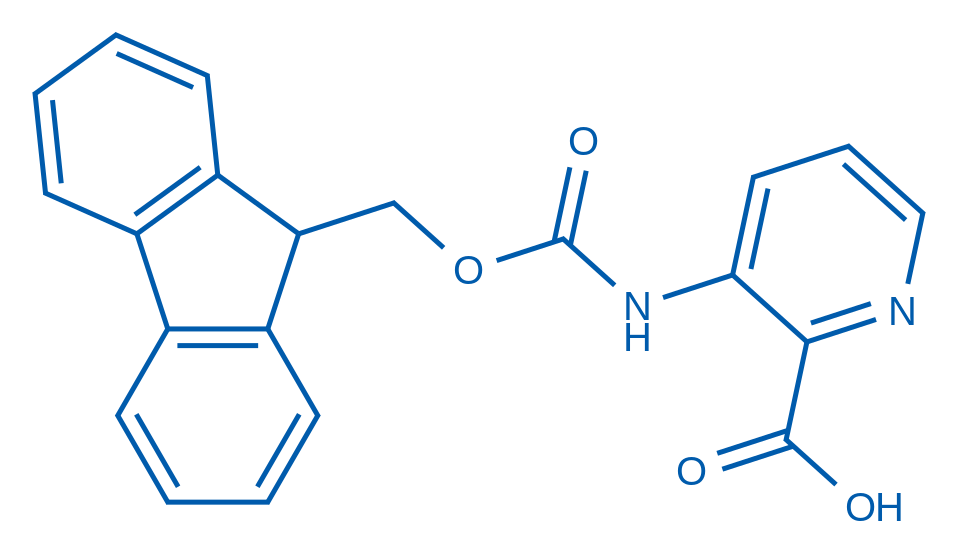 3-((((9H-Fluoren-9-yl)methoxy)carbonyl)amino)picolinic acid 1g