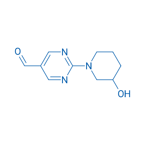 2-(3-Hydroxypiperidin-1-yl)pyrimidine-5-carbaldehyde 1g