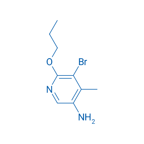 5-Bromo-4-methyl-6-propoxypyridin-3-amine 1g