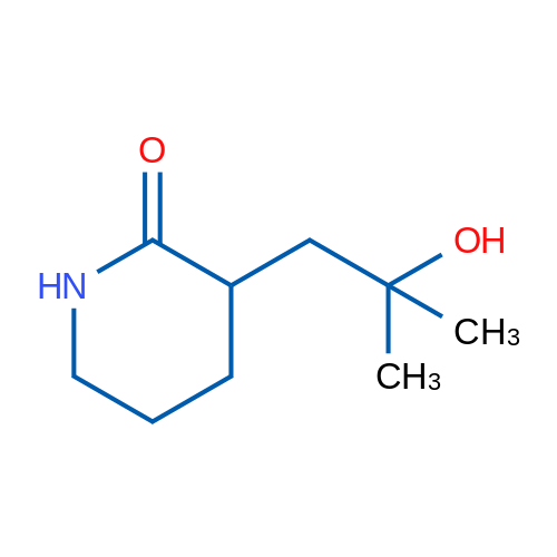 3-(2-Hydroxy-2-methylpropyl)piperidin-2-one 1g