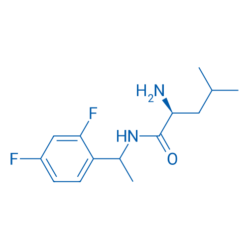 (2S)-2-amino-n-[1-(2,4-difluorophenyl)ethyl]-4-methylpentanamide 1g
