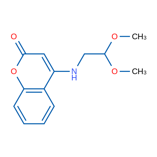 4-[(2,2-Dimethoxyethyl)amino]-2H-chromen-2-one 5mg