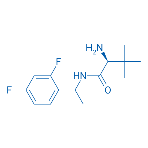 (2S)-2-amino-n-[1-(2,4-difluorophenyl)ethyl]-3,3-dimethylbutanamide 1g