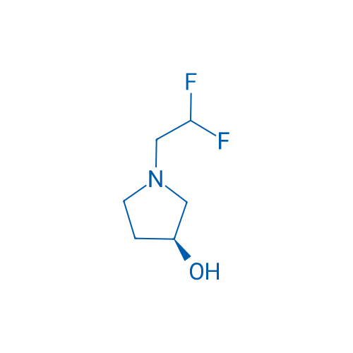 (3S)-1-(2,2-Difluoroethyl)pyrrolidin-3-ol 250mg