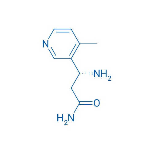 (3R)-3-Amino-3-(4-methylpyridin-3-yl)propanamide 1g