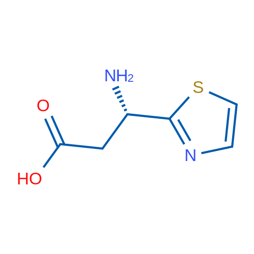 (3S)-3-amino-3-(1,3-thiazol-2-yl)propanoic acid 1g