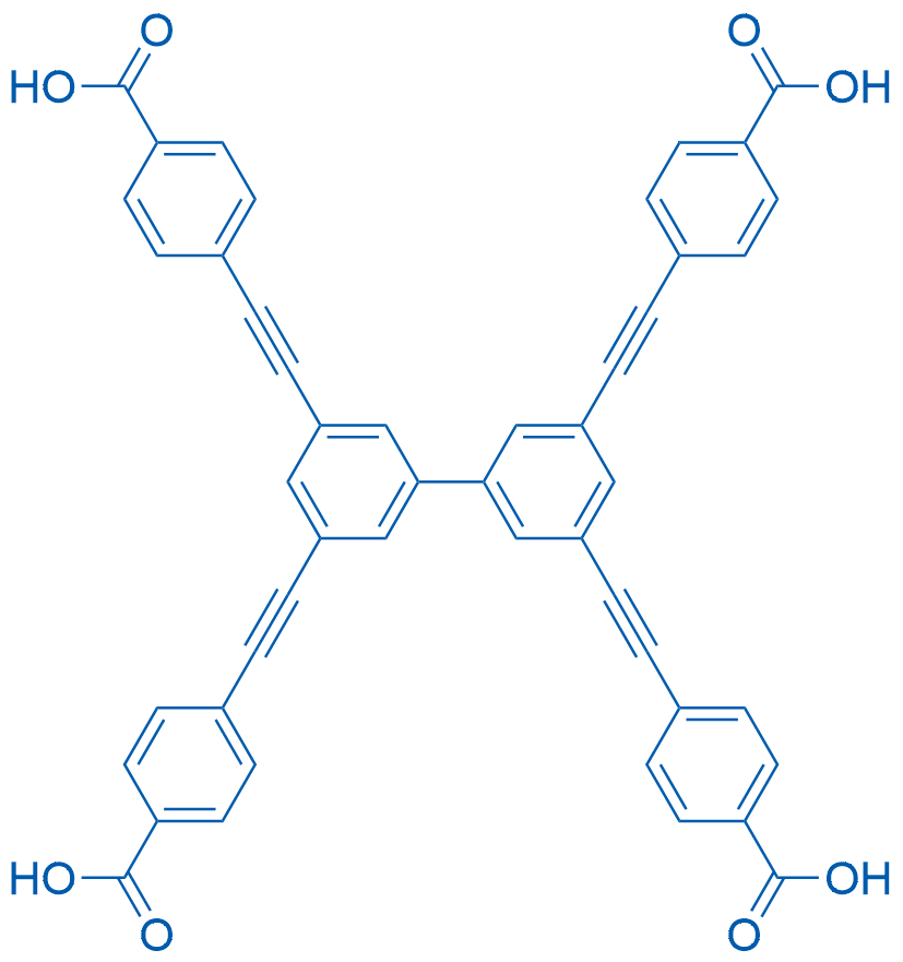 4,4',4'',4'''-([1,1'-Biphenyl]-3,3',5,5'-tetrayltetrakis(ethyne-2,1-diyl))tetrabenzoic acid 100mg