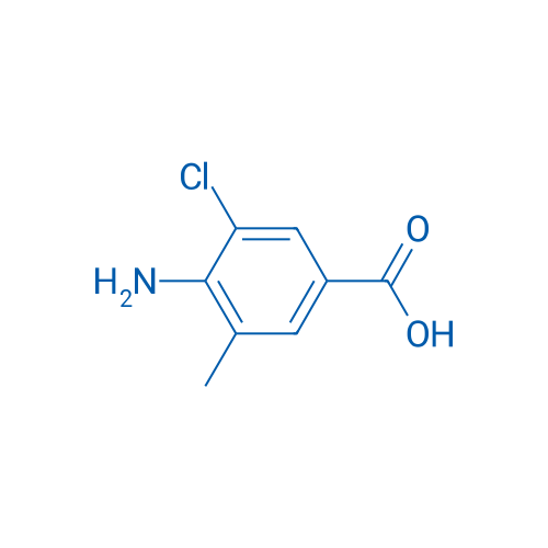 4-Amino-3-chloro-5-methylbenzoic acid 1g