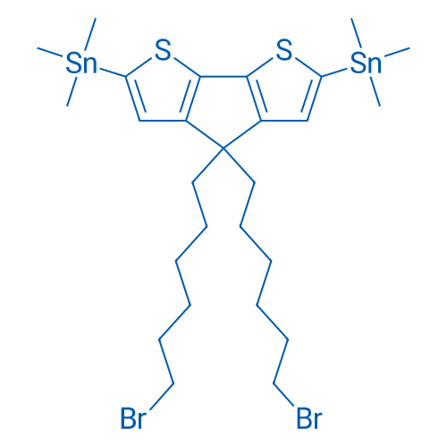 (4,4-Bis(6-bromohexyl)-4H-cyclopenta[2,1-b:3,4-b']dithiophene-2,6-diyl)bis(trimethylstannane) 1g