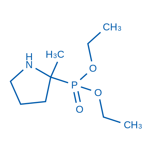 Diethyl (2-methylpyrrolidin-2-yl)phosphonate 50mg