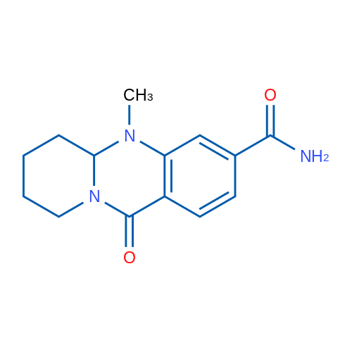 5-Methyl-11-oxo-5H,5aH,6H,7H,8H,9H,11H-pyrido[2,1-b]quinazoline-3-carboxamide 1g