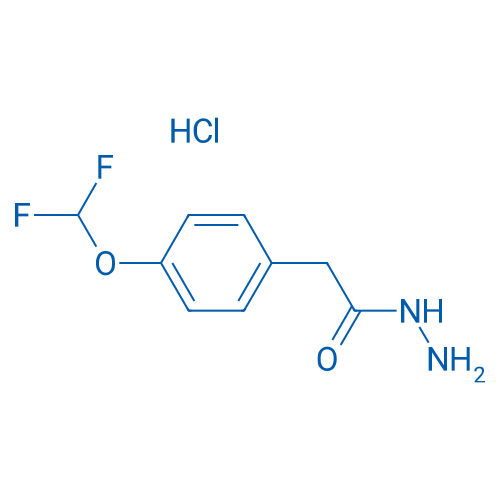 2-(4-(Difluoromethoxy)phenyl)acetohydrazide hydrochloride 1g