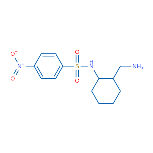 N-[2-(Aminomethyl)cyclohexyl]-4-nitrobenzene-1-sulfonamide 1g