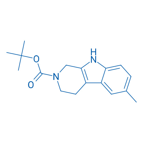 tert-Butyl 6-methyl-1,3,4,9-tetrahydro-2H-pyrido[3,4-b]indole-2-carboxylate 250mg