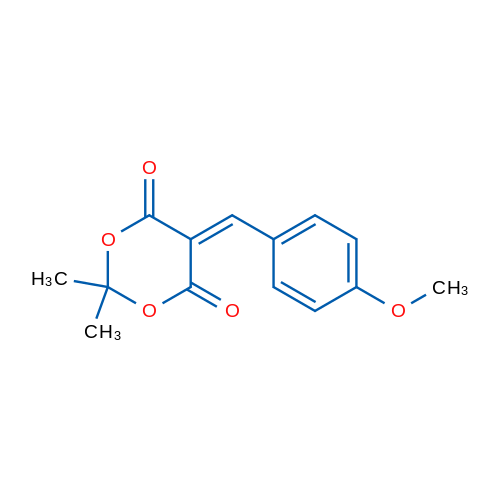 5-[(4-Methoxyphenyl)methylidene]-2,2-dimethyl-1,3-dioxane-4,6-dione 1g