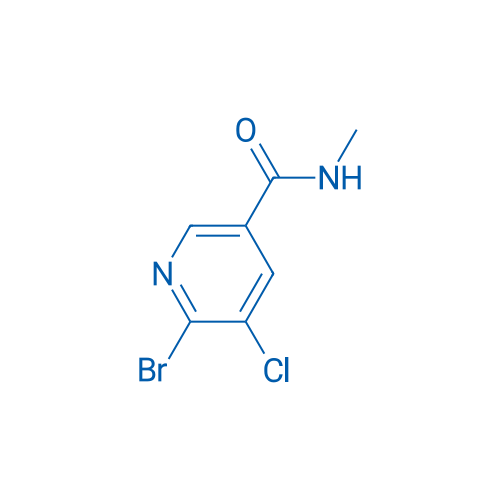 6-Bromo-5-chloro-N-methylnicotinamide 5g