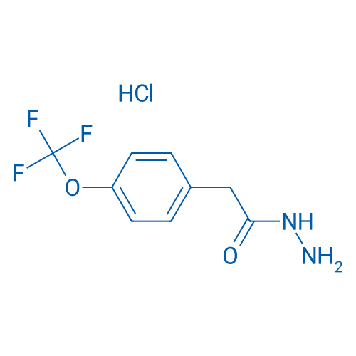 2-(4-(Trifluoromethoxy)phenyl)acetohydrazide hydrochloride 1g