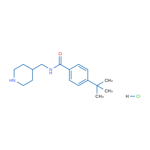 4-tert-Butyl-N-[(piperidin-4-yl)methyl]benzamide hydrochloride 1g
