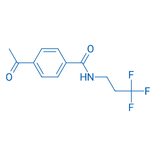 4-Acetyl-N-(3,3,3-trifluoropropyl)benzamide 1g
