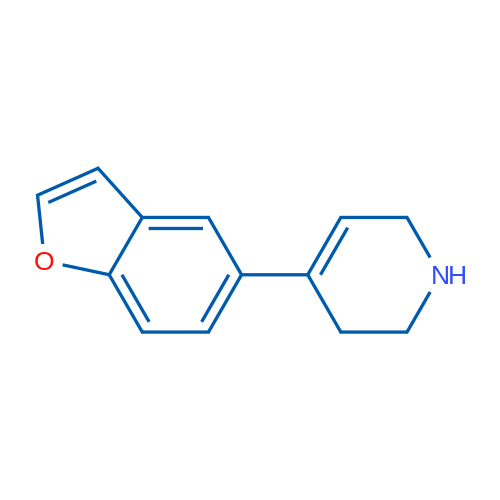 4-(5-Benzofuranyl)-1,2,3,6-tetrahydropyridine 1g