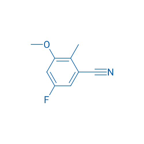 5-Fluoro-3-methoxy-2-methylbenzonitrile 100mg