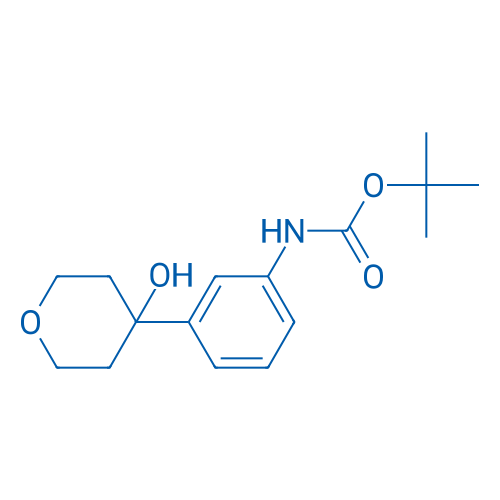 tert-Butyl (3-(4-hydroxytetrahydro-2H-pyran-4-yl)phenyl)carbamate 5g