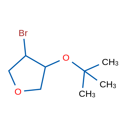 3-Bromo-4-(tert-butoxy)oxolane 1g