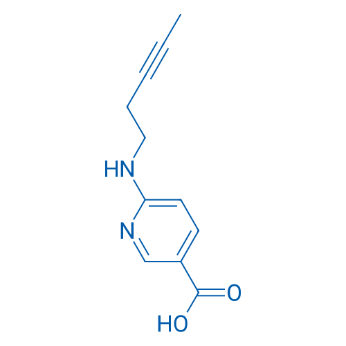 6-[(Pent-3-yn-1-yl)amino]pyridine-3-carboxylic acid 1g