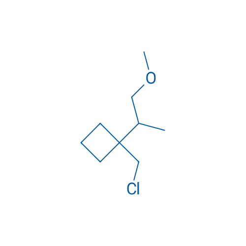1-(Chloromethyl)-1-(1-methoxypropan-2-yl)cyclobutane 1g