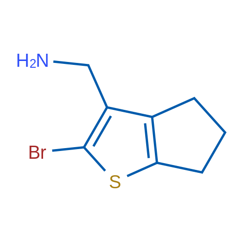 (2-Bromo-5,6-dihydro-4H-cyclopenta[b]thiophen-3-yl)methanamine 1g
